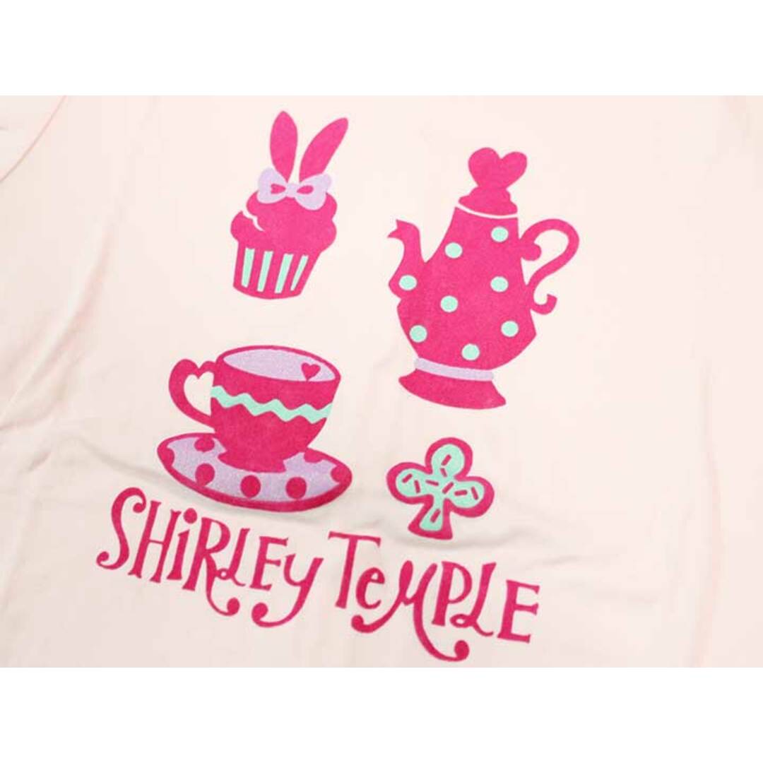 Shirley Temple(シャーリーテンプル)の☆シャーリーテンプル/Shirley Temple☆160cm 半袖Tシャツ/半袖カットソー ピンク 【中古】子供服 キッズ kids ジュニア 女の子 夏 915032 tops キッズ/ベビー/マタニティのキッズ服女の子用(90cm~)(Tシャツ/カットソー)の商品写真