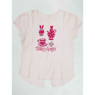 シャーリーテンプル(Shirley Temple)の☆シャーリーテンプル/Shirley Temple☆160cm 半袖Tシャツ/半袖カットソー ピンク 【中古】子供服 キッズ kids ジュニア 女の子 夏 915032 tops(Tシャツ/カットソー)