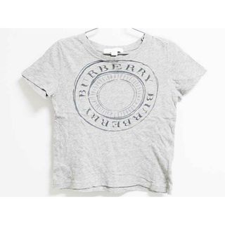 バーバリー(BURBERRY)の‡バーバリー/BURBERRY‡104cm 半袖Tシャツ/半袖カットソー グレー【中古】子供服 キッズ kids 男の子 夏 124032 tops(Tシャツ/カットソー)