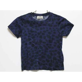 ‡アクネストゥディオズ/ACNE STUDIOS‡95cm 半袖Tシャツ/半袖カットソー 紫×黒【中古】子供服 キッズ kids 男の子 女の子 夏 905032 tops