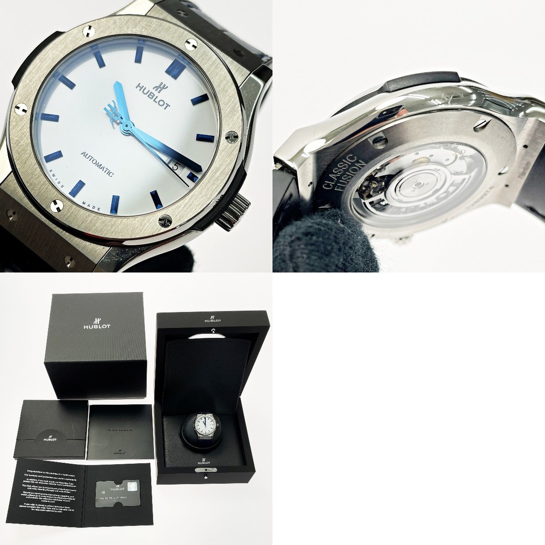 HUBLOT(ウブロ)の☆☆HUBLOT ウブロ クラシックフュージョン 542.NX.2210.LR.JPN17 自動巻き メンズ 腕時計 箱・取説・ギャランティ有 メンズの時計(腕時計(アナログ))の商品写真