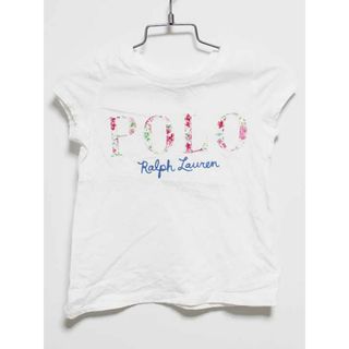 ラルフローレン(Ralph Lauren)の‡ラルフローレン/Ralph Lauren‡100cm 半袖Tシャツ/半袖カットソー 白系【中古】子供服 キッズ kids 女の子 夏 615032 tops(Tシャツ/カットソー)