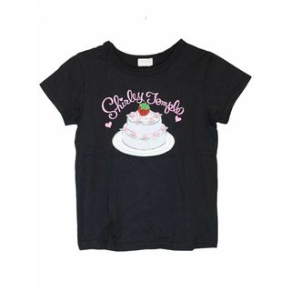 シャーリーテンプル(Shirley Temple)の[シャーリーテンプル/Shirley Temple]150cm 半袖カットソー/半袖Tシャツ 黒【中古】子供服 キッズ kids ジュニア 女の子 夏 815032 tops(Tシャツ/カットソー)