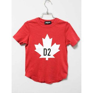 DSQUARED2 - 《ディースクエアード/DSQUARED2》115cm 半袖Tシャツ/半袖カットソー 赤【中古】子供服 キッズ kids 男の子 夏 625032 tops