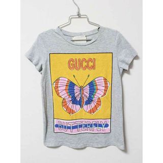 グッチ(Gucci)の《グッチ/GUCCI》130cm 半袖Tシャツ/半袖カットソー グレー【中古】子供服 キッズ kids 女の子 夏 325032 tops(Tシャツ/カットソー)