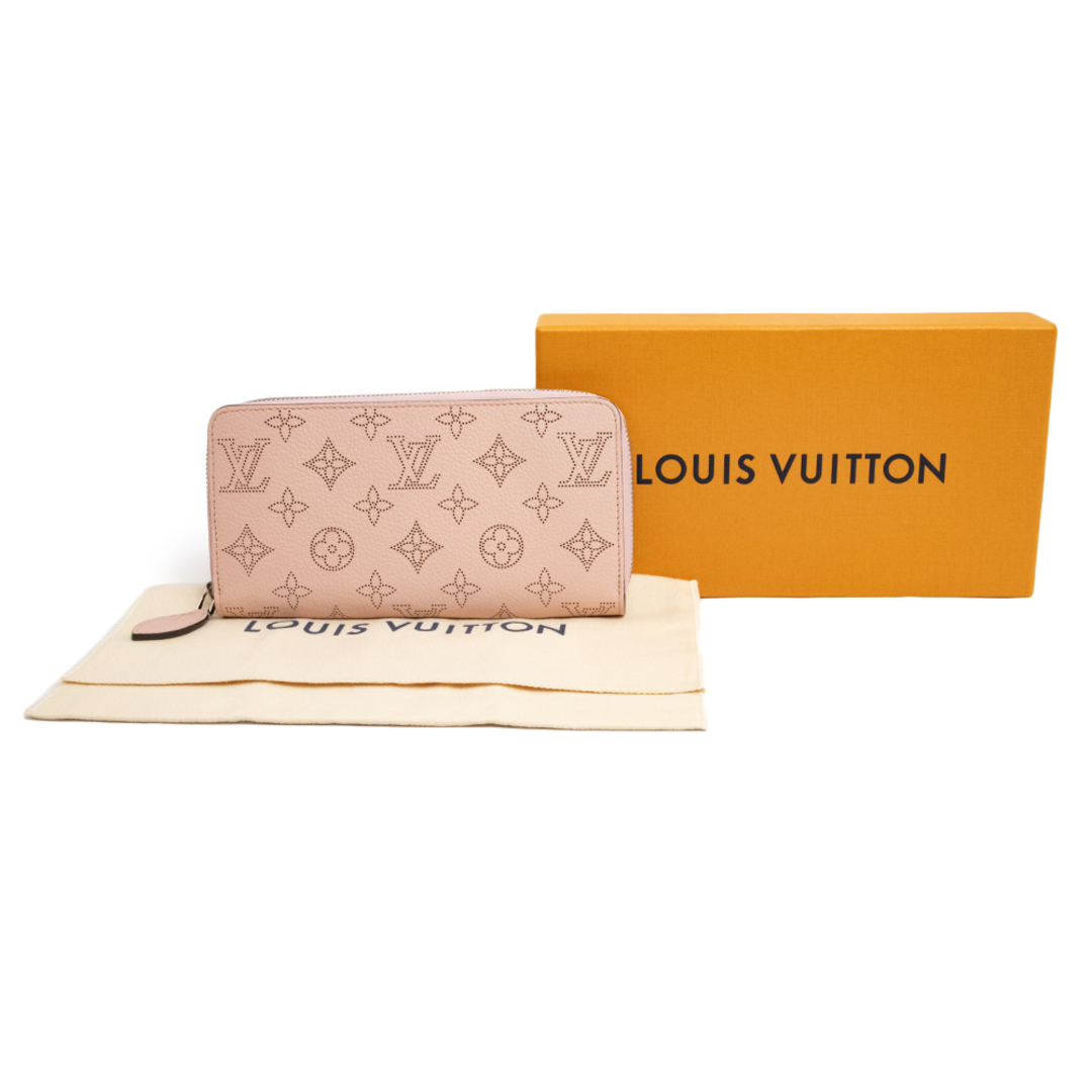 LOUIS VUITTON(ルイヴィトン)のルイ ヴィトン ジッピー ウォレット ラウンドファスナー 長財布 モノグラムマヒナ レザー マグノリア ピンク シルバー M61868 箱付 LOUIS VUITTON（新品・未使用品） レディースのファッション小物(財布)の商品写真