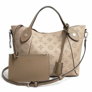 ルイヴィトン(LOUIS VUITTON)のルイ ヴィトン マヒナ ヒナ PM 2way ショルダー ハンドバッグ 斜め掛け モノグラムマヒナ レザー ガレ ベージュ シルバー金具 M54351 LOUIS VUITTON（未使用　展示品）(ハンドバッグ)