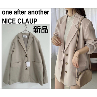 one after another NICE CLAUP - 新品one after another NICE CLAUP テーラージャケット