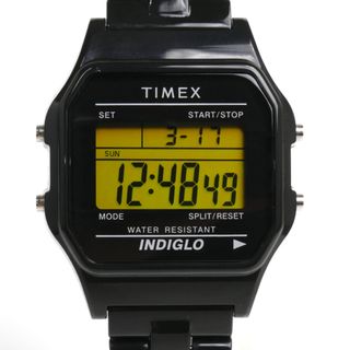 TIMEX - TIMEX タイメックス クラシック タイル ブラック 腕時計 電池式 ブラック TW2V20000VK メンズ【未使用】【買取品】