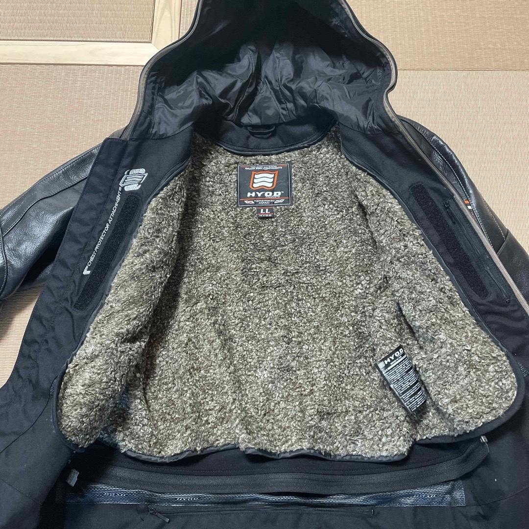 hyod ST-X Lite レザージャケット　VINTAGE BLACK LL メンズのジャケット/アウター(ライダースジャケット)の商品写真