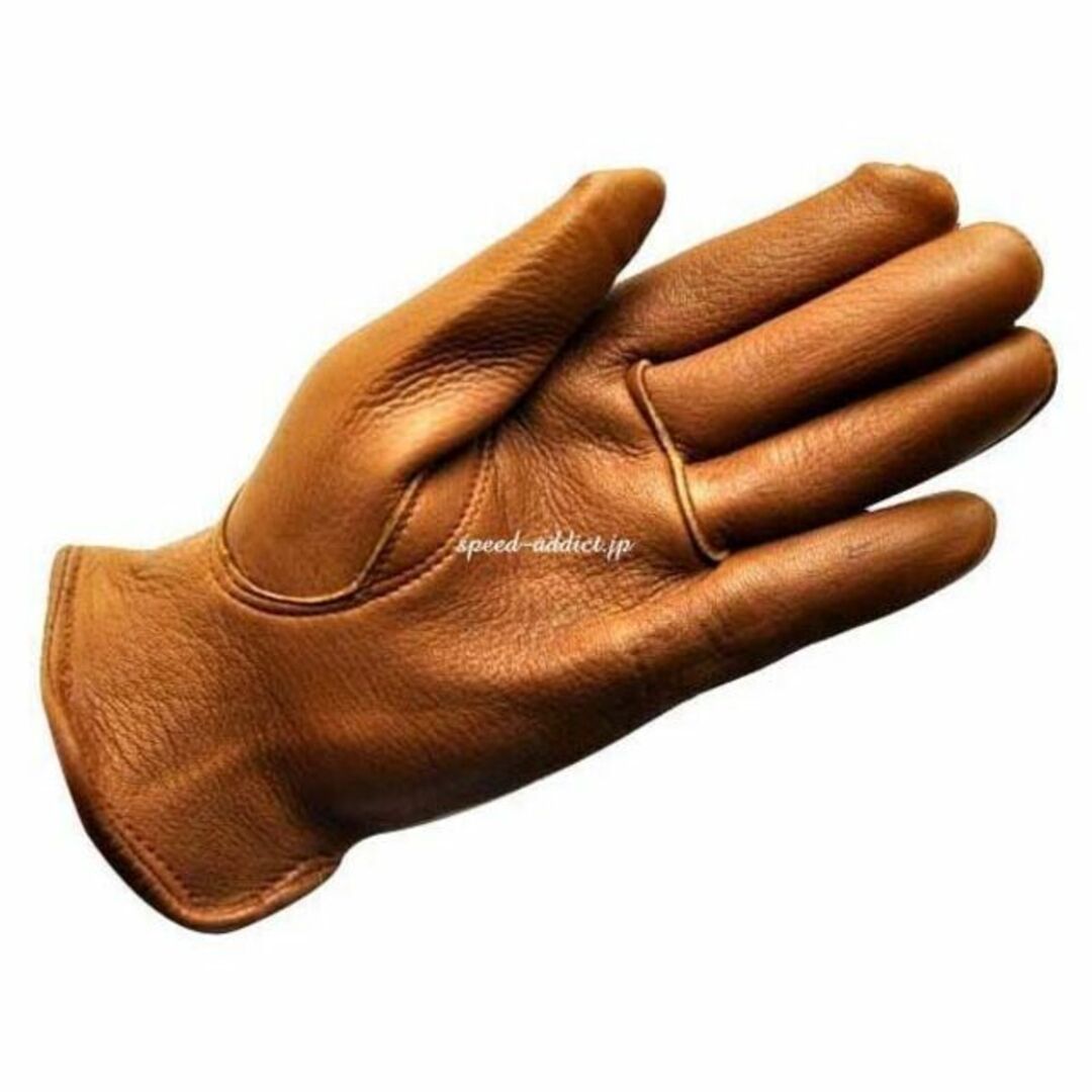 【特価品】【店頭展示品】NAPA GLOVE 812FL 裏地付 BROWN メンズのファッション小物(手袋)の商品写真