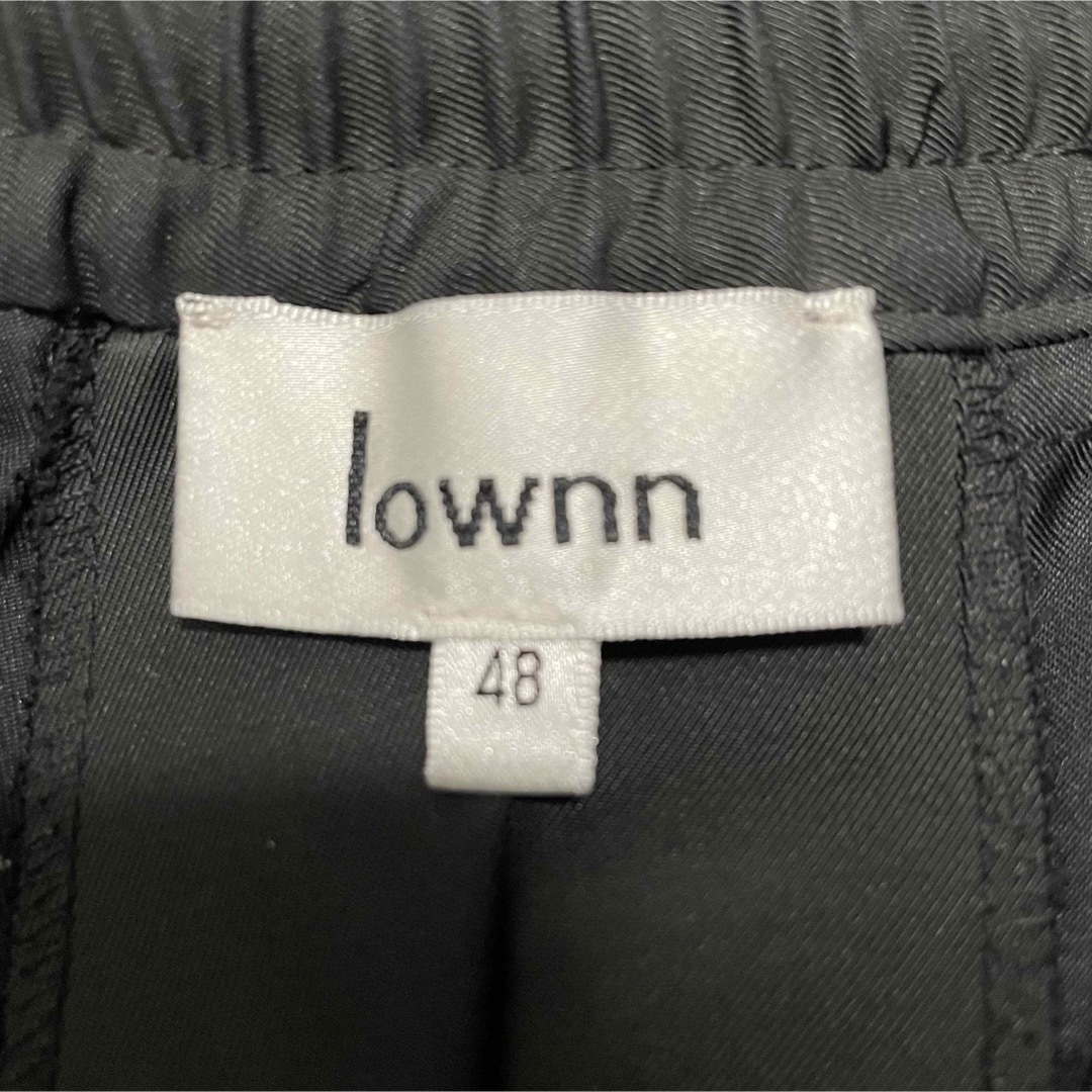 1LDK SELECT(ワンエルディーケーセレクト)の【美品】LOWNN ポリエステルイージーパンツ 48 メンズのパンツ(ワークパンツ/カーゴパンツ)の商品写真