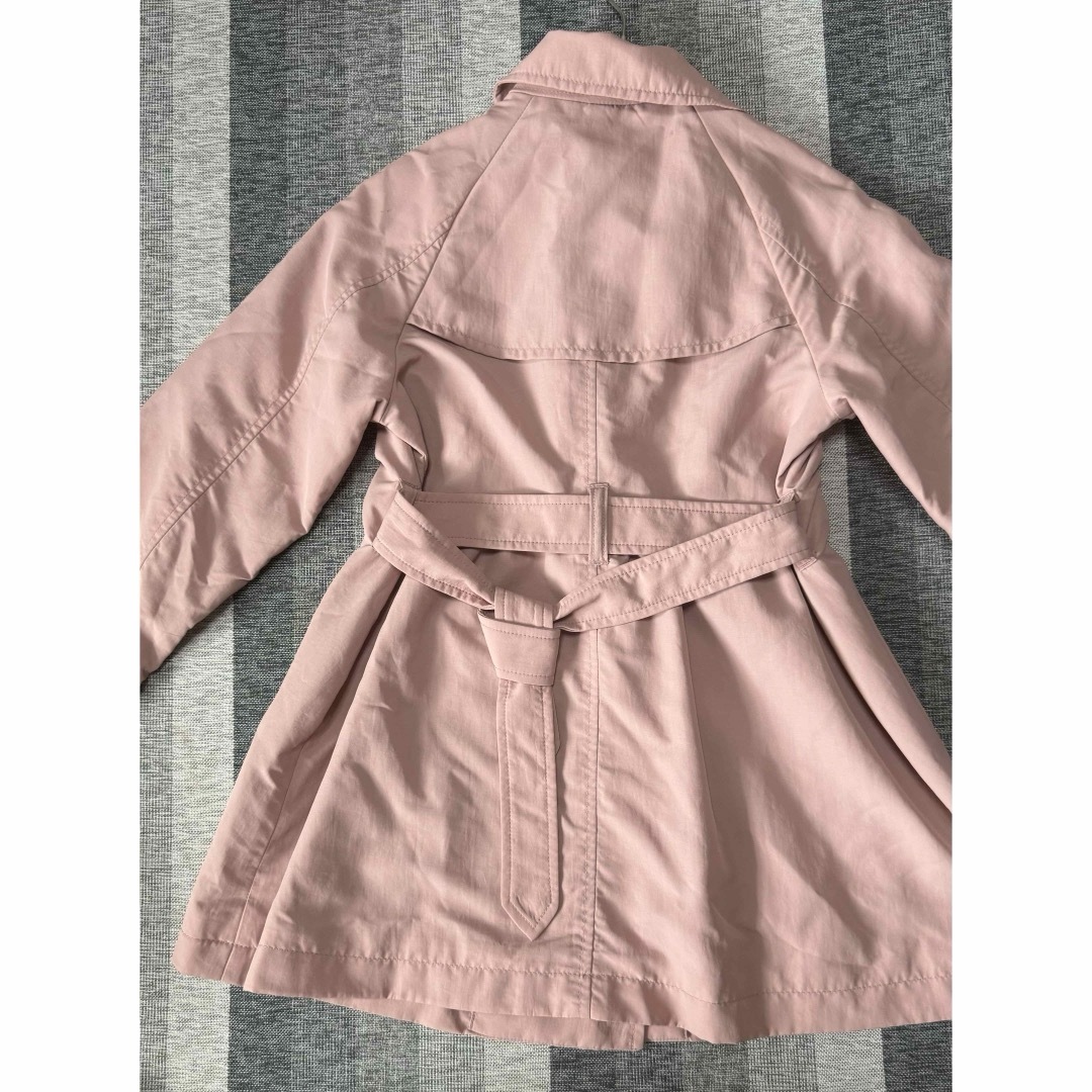 トレンチコート キッズ 120 キッズ/ベビー/マタニティのキッズ服女の子用(90cm~)(コート)の商品写真