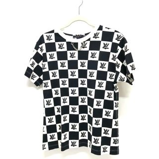 ルイヴィトン(LOUIS VUITTON)のルイヴィトン LOUIS VUITTON LVツイストロックプリント Tシャツ CA36929 Tシャツ 半袖Ｔシャツ コットン ホワイト 美品(Tシャツ(半袖/袖なし))