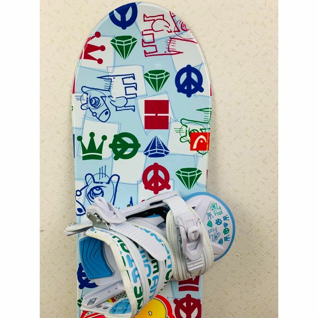 HEAD - ジュニア スノーボード セット head 120cm ビンディング HEAD - ジュニア スノーボード セット head 120cm ビンディング