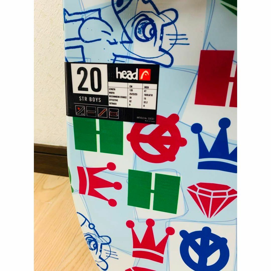 HEAD - ジュニア スノーボード セット head 120cm ビンディング HEAD - ジュニア スノーボード セット head 120cm ビンディング