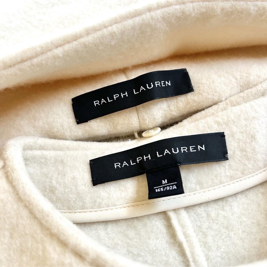 Ralph Lauren(ラルフローレン)のRalph Lauren ラルフローレン　ウールコート　ピーコート　ロングコート レディースのジャケット/アウター(ロングコート)の商品写真