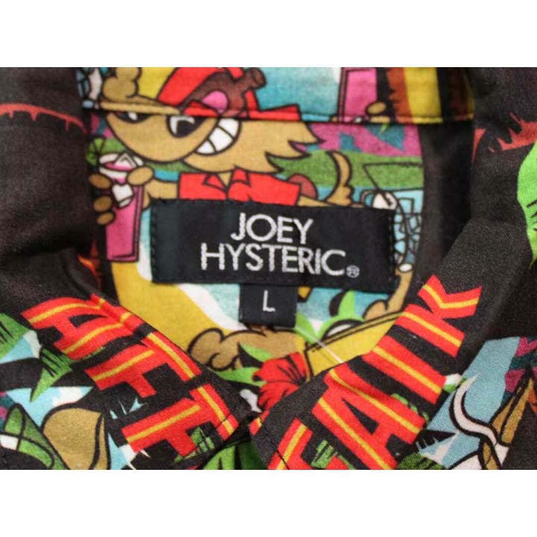 JOEY HYSTERIC(ジョーイヒステリック)の☆ジョーイヒステリック/JOEY HYSTERIC☆135cm 半袖シャツ 茶色 【中古】子供服 キッズ kids 男の子 夏 824032 tops キッズ/ベビー/マタニティのベビー服(~85cm)(シャツ/カットソー)の商品写真