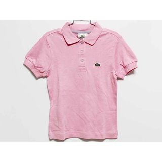 ラコステ(LACOSTE)の‡ラコステ/LACOSTE‡140cm 半袖シャツ/カットソー ピンク【中古】子供服 キッズ kids ジュニア 女の子 夏 206032 tops(シャツ/カットソー)