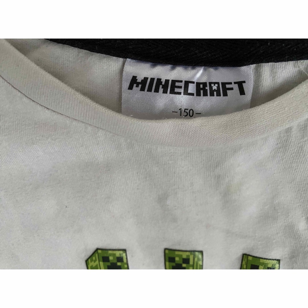 Minecraft(マインクラフト)のマインクラフト　Tシャツ　150 お安く　匿名配送送料込み　マイクラ　人気 キッズ/ベビー/マタニティのキッズ服男の子用(90cm~)(Tシャツ/カットソー)の商品写真