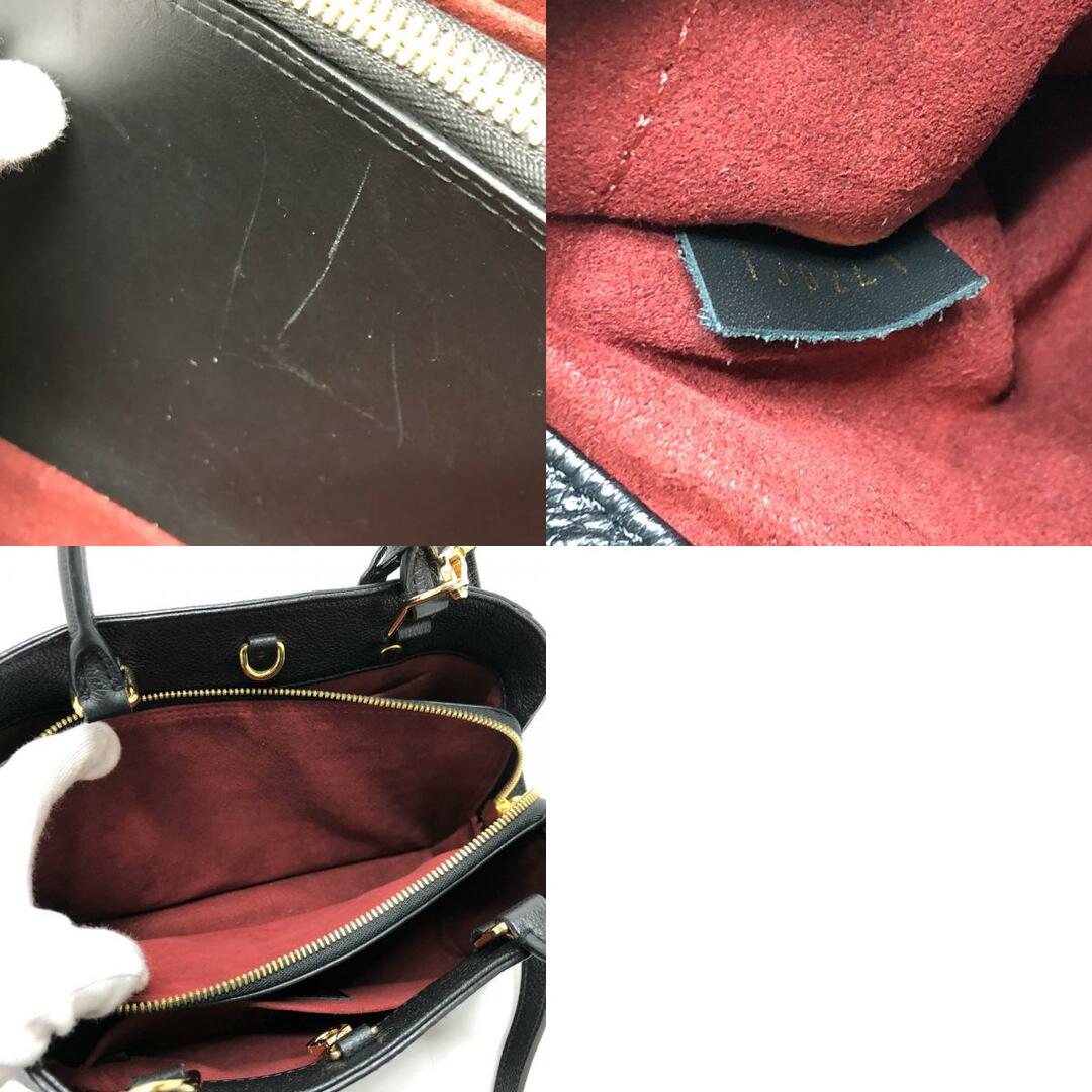 LOUIS VUITTON(ルイヴィトン)のルイヴィトン LOUIS VUITTON モンテーニュ BB M45778 モノグラムアンプラント 2WAYバッグ カバン 肩掛け 斜め掛け ショルダーバッグ ハンドバッグ モノグラムアンプラントレザー ブラック レディースのバッグ(ハンドバッグ)の商品写真