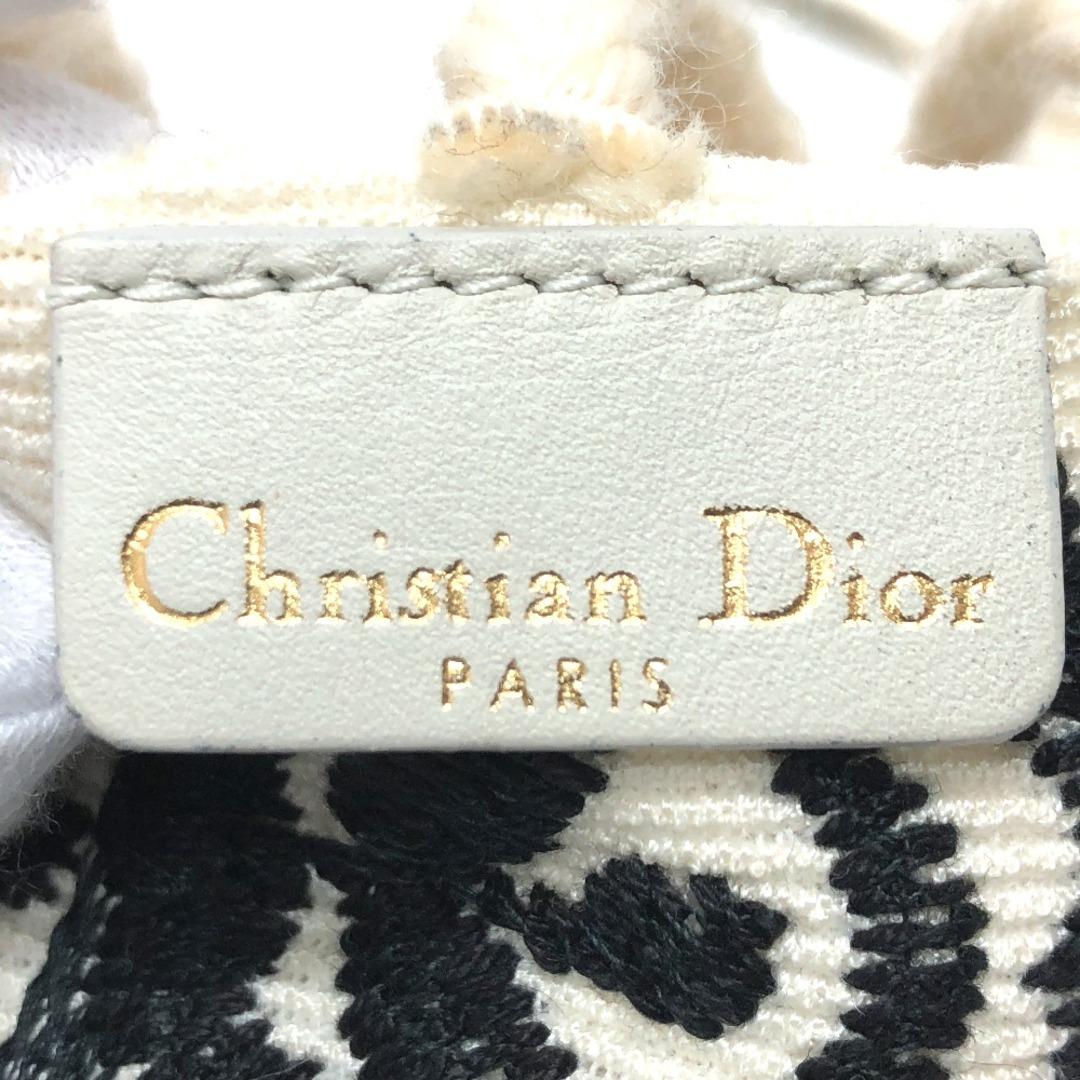 Dior(ディオール)のディオール Dior メキシカンフラワーベルト エンブロイダリー ロゴ 刺繍 ベルト キャンバス ホワイト レディースのファッション小物(ベルト)の商品写真