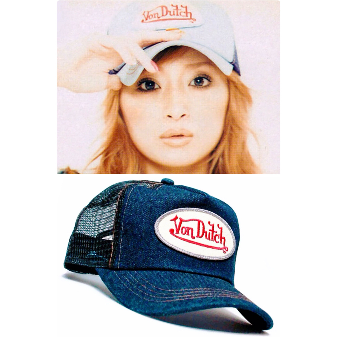 Von Dutch - ボンダッチ デニム キャップ 帽子 浜崎あゆみ Von Dutch - ボンダッチ デニム キャップ 帽子 浜崎あゆみ