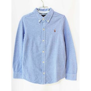 ラルフローレン(Ralph Lauren)の【春物 新入荷!】[ラルフローレン/Ralph Lauren]120cm 長袖シャツ ブルー フォーマル お受験 見学会 説明会 お稽古 スクール 通学 入学式 卒園式 結婚式 発表会 謝恩会 冠婚葬祭【中古】子供服 キッズ kids 男の子 春秋 tops 213042(シャツ/カットソー)