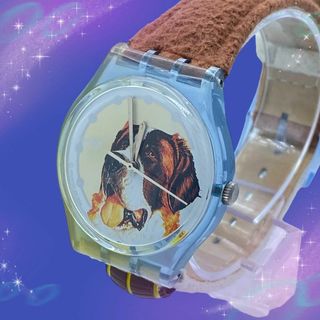 スウォッチ(swatch)の《希少　美品　稼動品》　スウォッチ　セントバーナード　メンズレディース腕時計(腕時計(アナログ))