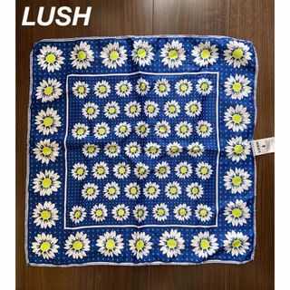 ラッシュ(LUSH)の【LUSH】デージー柄スカーフ・風呂敷(バンダナ/スカーフ)