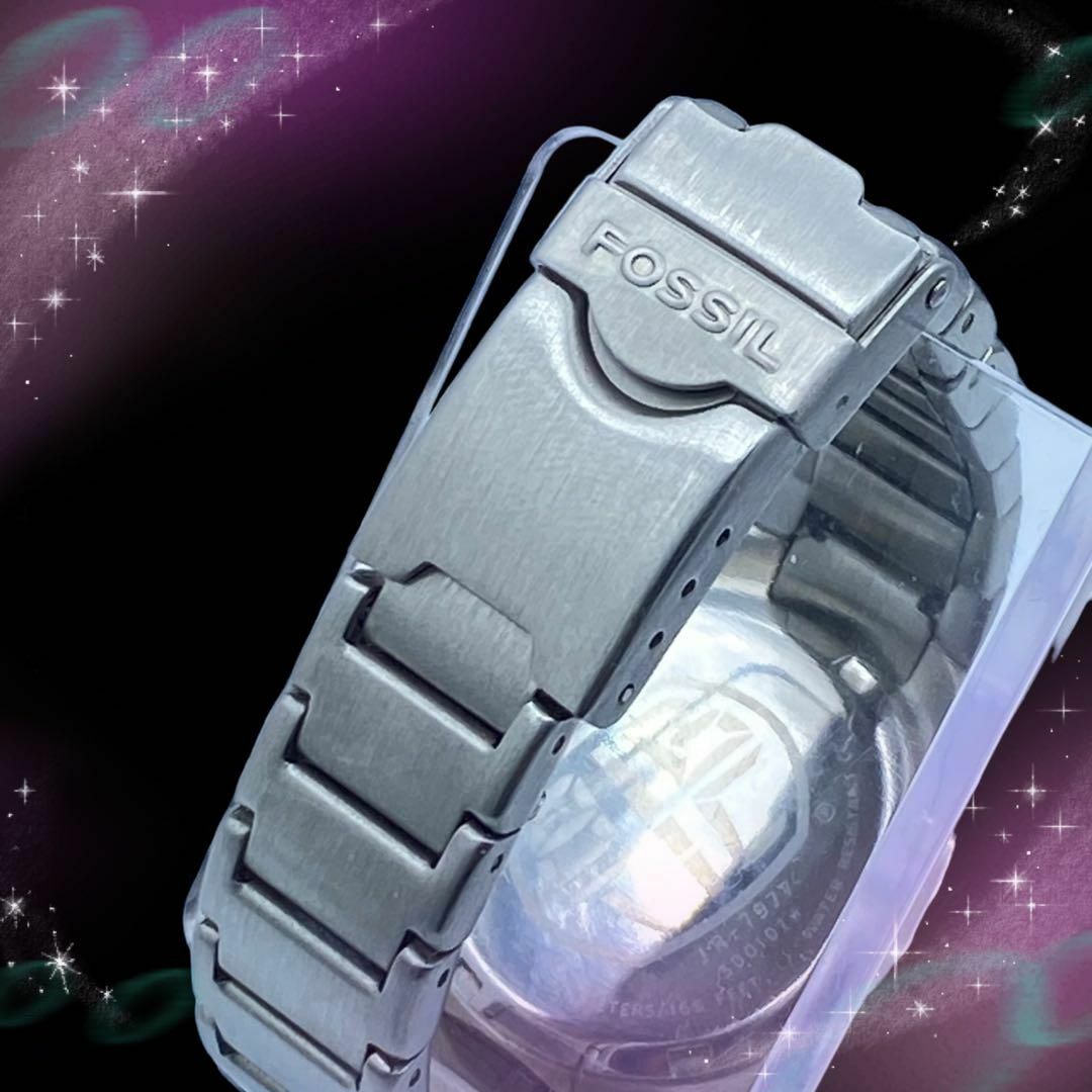 FOSSIL(フォッシル)の《美品　稼動品》　フォッシル　ビッグチック　漢数字　レディース腕時計　クォーツ レディースのファッション小物(腕時計)の商品写真