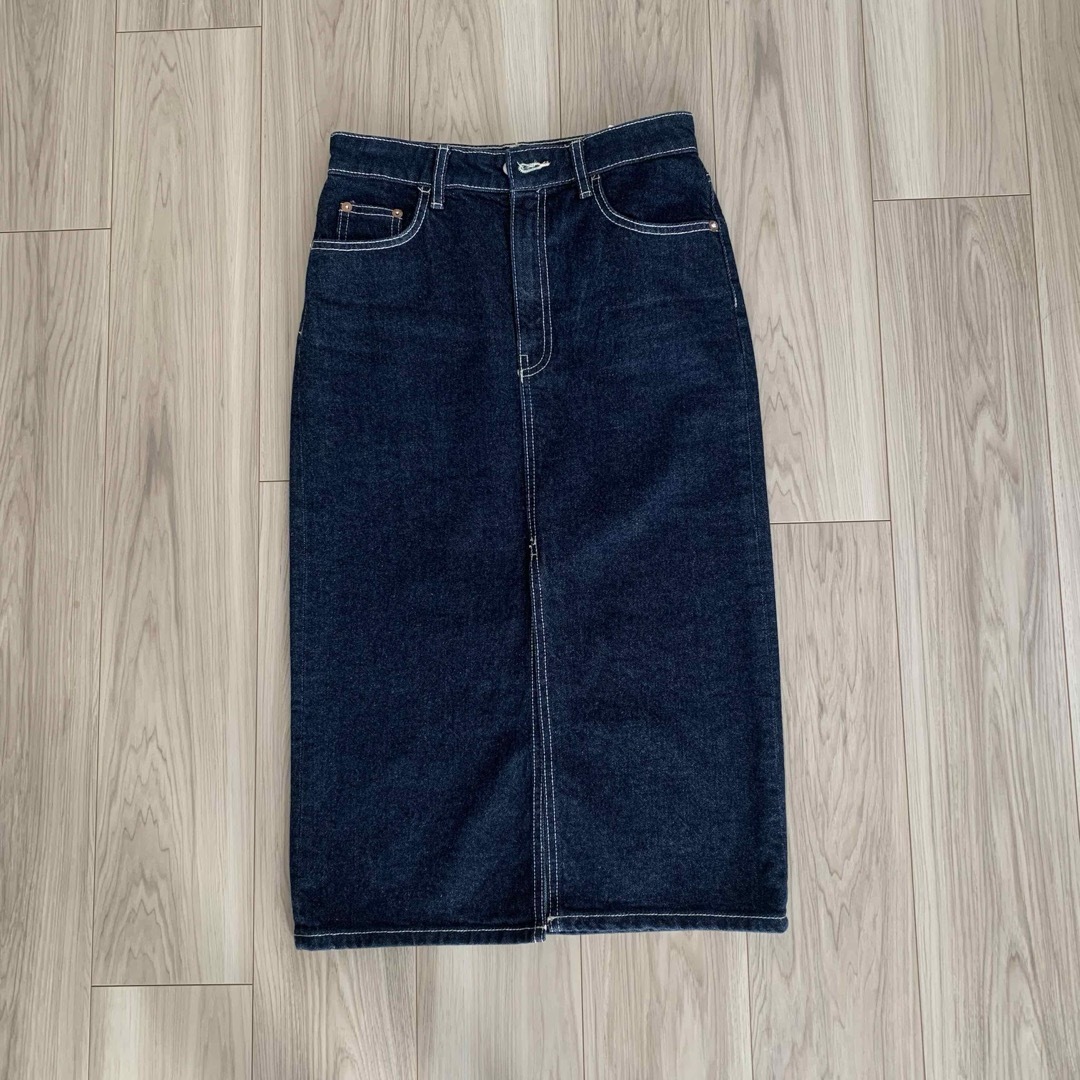 ZARA(ザラ)のZARA デニムスカート xs レディースのスカート(ロングスカート)の商品写真