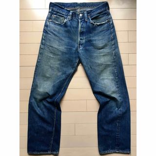 Levi's - 【47モデル】濃紺 片面 501XX 32×30 40年代 鬼ヒゲ リーバイス