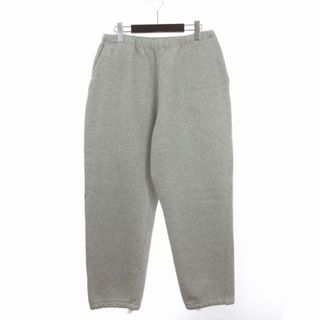 コモリ(COMOLI)のコモリ 美品 22AW コットン吊裏毛パンツ スウェット 裏起毛 グレー 2(スラックス)