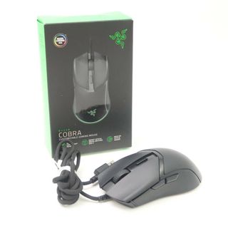 レイザー(LAZER)の美品 RAZER レイザー COBRA ゲーミングマウス 有線 HT25 (PC周辺機器)