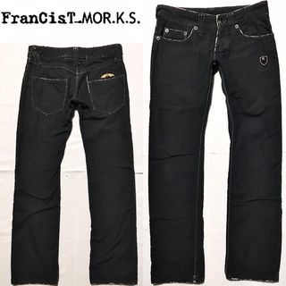 FranCisT_MOR.K.S. - FranCisT_MOR.K.S 送料込 定価3.5万円程 デニム 型 パンツ