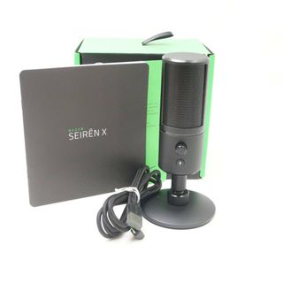 レイザー(LAZER)の美品 RAZER レイザー SEIREN X マイク USB コンデンサーマイク HT40 (アマチュア無線)