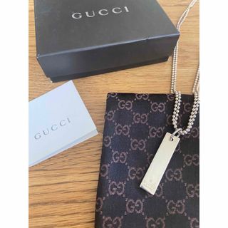 グッチ(Gucci)のGUCCI グッチ　ネックレス　シルバー　チェーン(ネックレス)