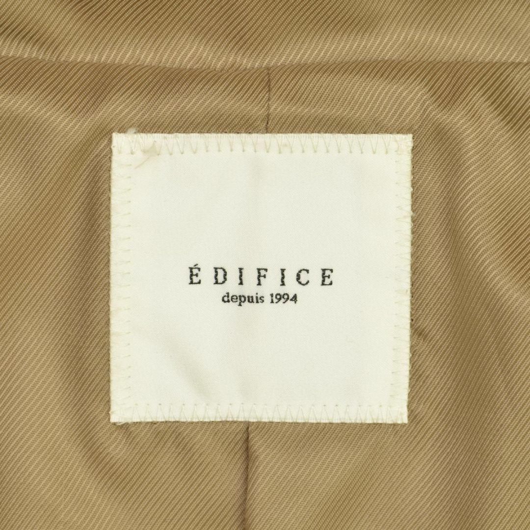 EDIFICE - 【EDIFICE】シャンブレーツイルフードコートの通販 by