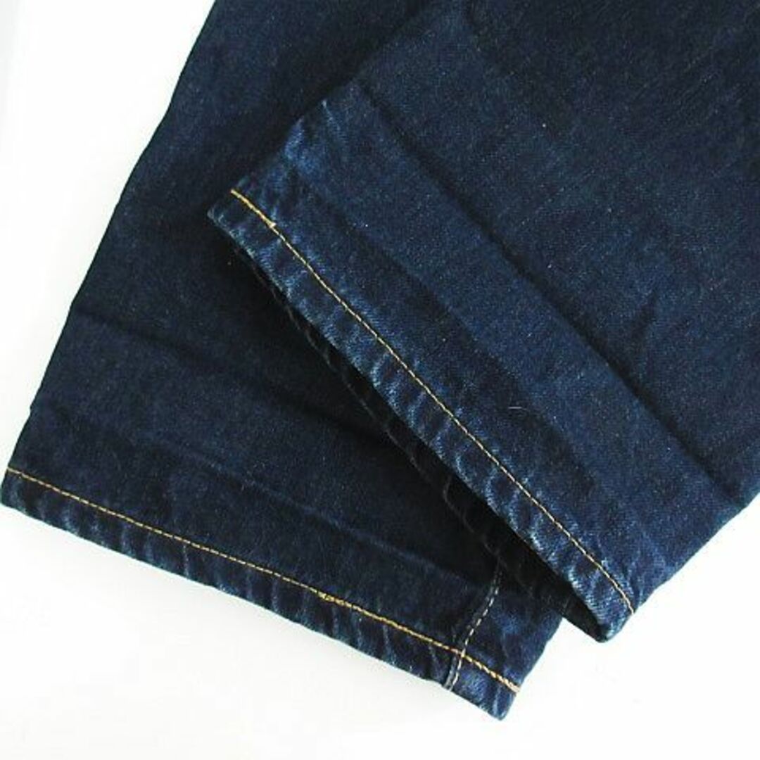 EDWIN(エドウィン)のエドウィン 505 ジーンズ ストレート ユーズド加工 セルビッチ 29 紺 メンズのパンツ(デニム/ジーンズ)の商品写真