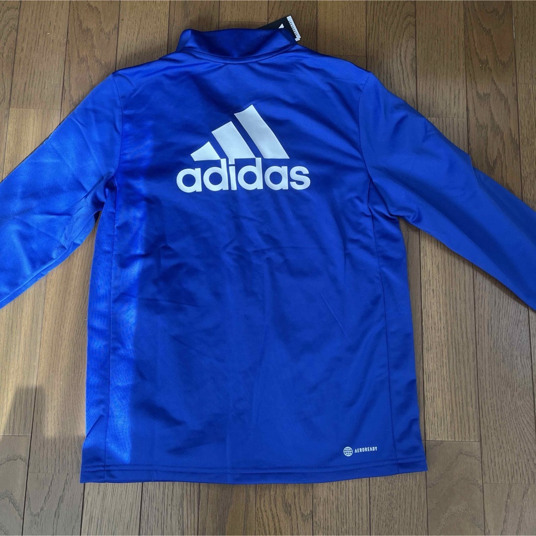 adidas(アディダス)のアディダスジャージ上　160 キッズ/ベビー/マタニティのキッズ服男の子用(90cm~)(ジャケット/上着)の商品写真