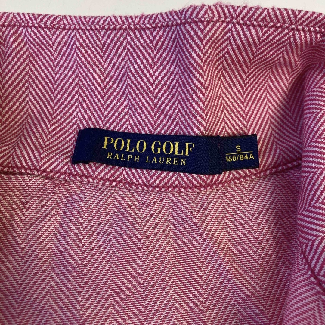 POLO RALPH LAUREN(ポロラルフローレン)のPOLO GOLF RALPH LAUREN ジップアップゴルフシャツ160 キッズ/ベビー/マタニティのキッズ服女の子用(90cm~)(その他)の商品写真