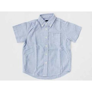 シップス(SHIPS)の†シップス/SHIPS kids†120cm 半袖シャツ 青【中古】子供服 キッズ kids 男の子 夏 426022 tops(シャツ/カットソー)