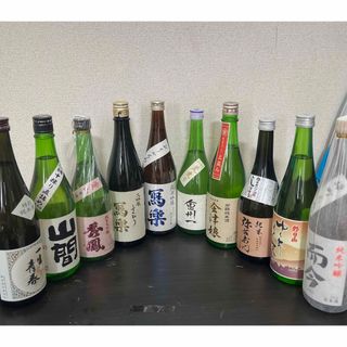 日本酒セット　四合瓶720ml 10本(日本酒)