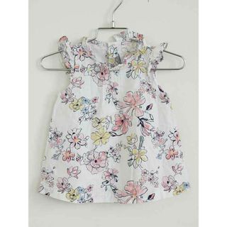 プチバトー(PETIT BATEAU)の†プチバトー/PETIT BATEAU† 95cm 半袖ブラウス 白【中古】子供服 キッズ kids 女の子 夏 326032 tops(シャツ/カットソー)