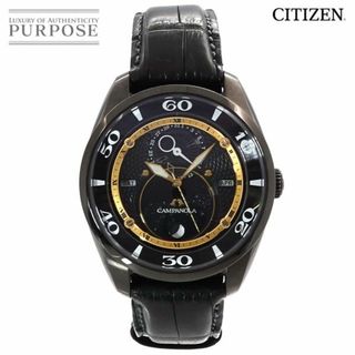 シチズン(CITIZEN)のシチズン CITIZEN カンパノラ 塵地螺鈿 ちりじらでん BU0024 02E メンズ 腕時計 300本限定 ムーンフェイズ エコドライブ campanola VLP 90219967(腕時計(アナログ))