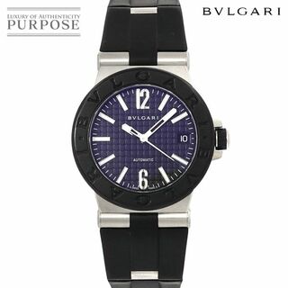 ブルガリ(BVLGARI)のブルガリ BVLGARI ディアゴノ DG35SV ボーイズ 腕時計 デイト ブラック 文字盤 オートマ 自動巻き ウォッチ Diagono VLP 90223054(腕時計(アナログ))