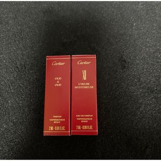 カルティエ(Cartier)のカルティエ　香水　サンプル　2種(その他)