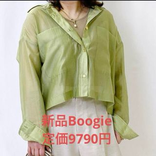 訳あり　新品❤️タグ付き　Boogie シャツブラウス(シャツ/ブラウス(長袖/七分))