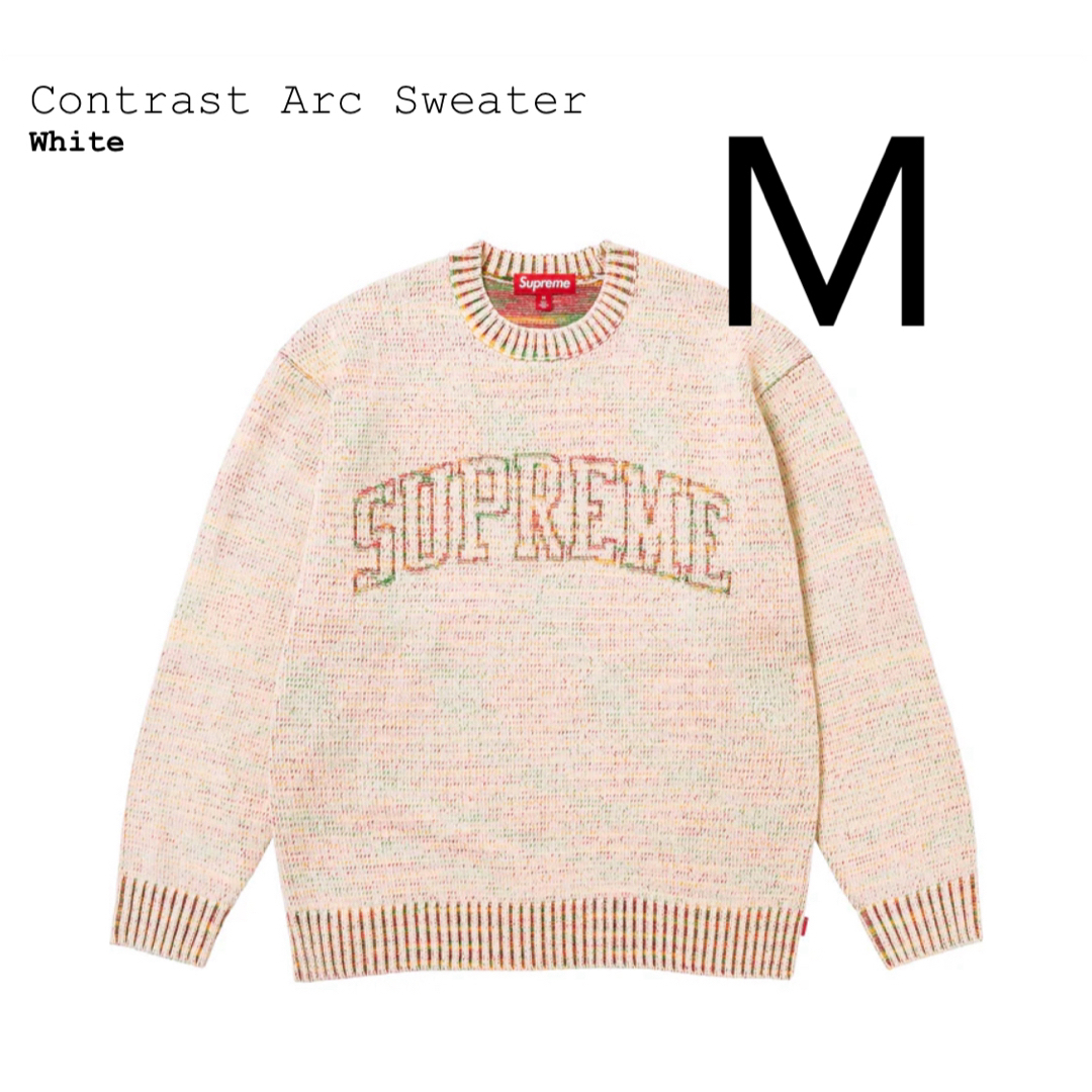 Supreme(シュプリーム)のSupreme Contrast Arc Sweater メンズのトップス(ニット/セーター)の商品写真
